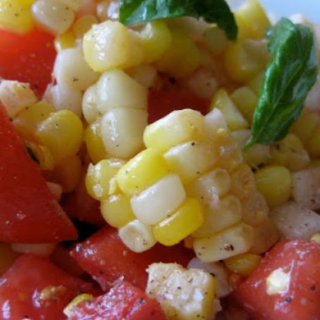 Fresh Corn and Tomato Salad
