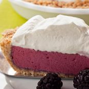 Blackberry Chiffon Pie