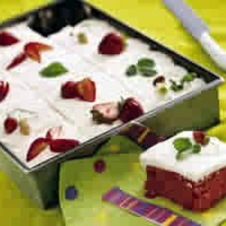 Strawberries and Cream Cake