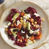 Chopped Winter Salad With Butternut Squash