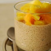 Quinoa Pudding with Mango and Pineapple