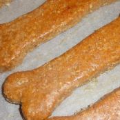 Peanut Butter and Banana Dog Biscuits