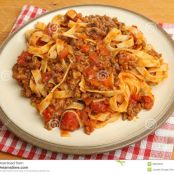 Weeknight Tagliatelle with Bolognese Sauce