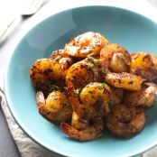 Spicy Shrimp with Orange Brown Butter Sauce