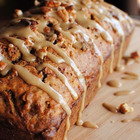 quickbread - Caramel-Glazed Apple Bread