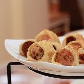 Lamb Sausage in Puff Pastry