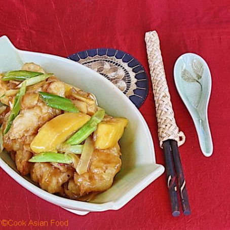 Chinese Chicken With Mango