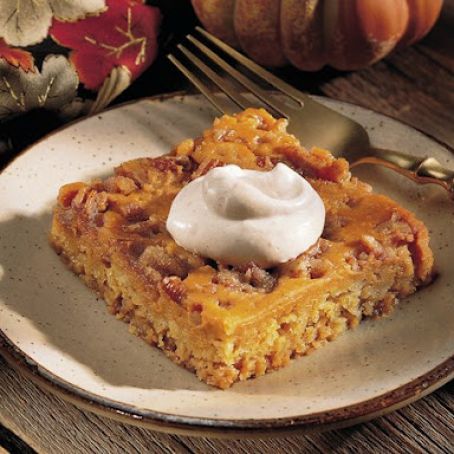 Bisquick Pumpkin-Spice Dessert