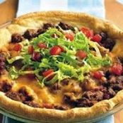 Easy Crescent Taco Bake