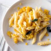 PENNE w/BUTTERNUT SQUASH & FRIED SAGE