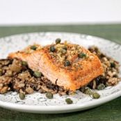 BLACKENED SPICY GARLIC SALMON