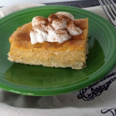 Pumpkin Cheesecake Bars