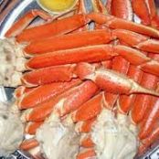 Grilled Snow Crab with Shallot-Lime Butter