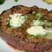 Seared Sirloin Steak with Garlic Butter