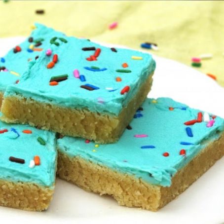 Bars: Sugar Cookie Bars with Frosting