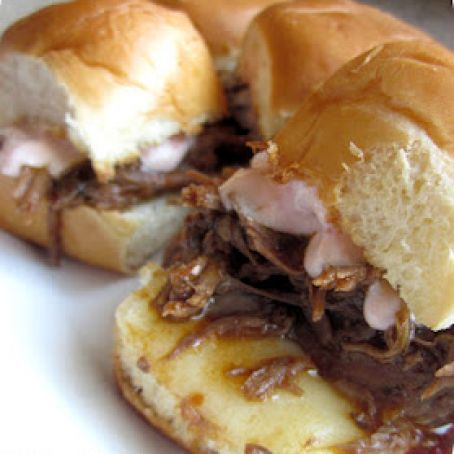 Three Envelope Pot Roast Sliders
