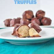Flourless Cookie Dough Truffles