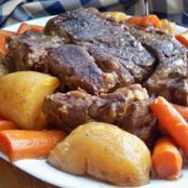 Crock Pot Roast Beef and Vegetables Recipe