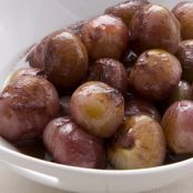 Zinfandel Glazed Shallots