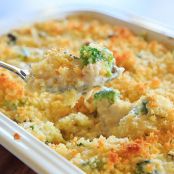 Cheesy Chicken, Broccoli & Rice Casserole