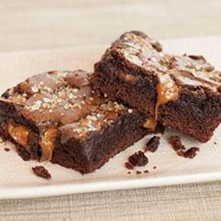 Sea Salt Caramel Brownies
