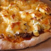 Sausage and Scrambled Egg Pizza
