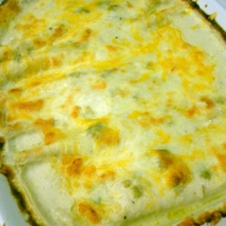 White Chicken Enchilada Recipe