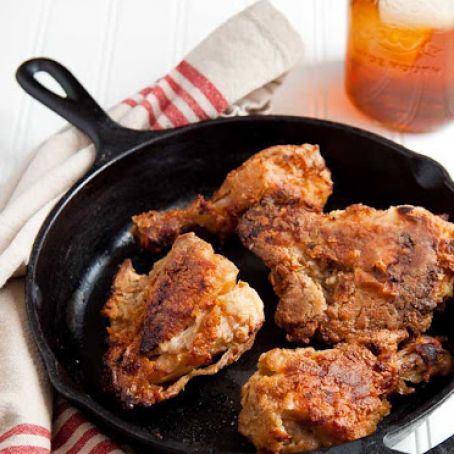 Sweet Tea Oven-Fried Chicken