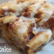 Cinnamon Roll Cake