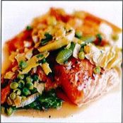 Salmon with Spring Vegetables