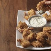 Beer-Battered Coconut Shrimp with Rémoulade Sauce