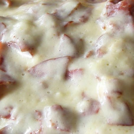 Cream Chipped Beef on English Muffins