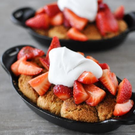 Strawberry Shortcake Skillets
