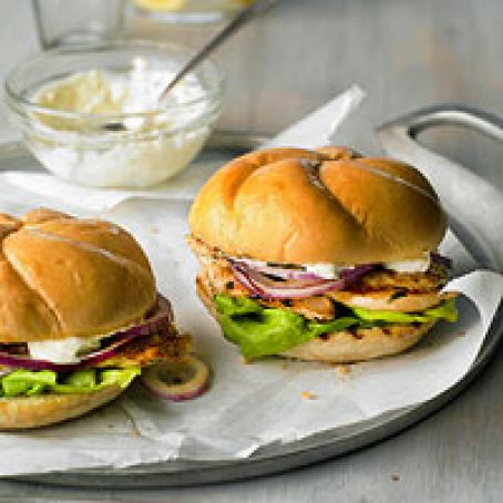 Ginger Lime Chicken Sandwiches