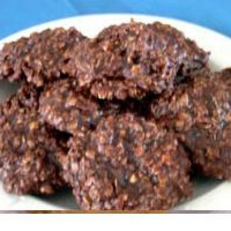 No-Bake Chocolate Peanut Butter Drops