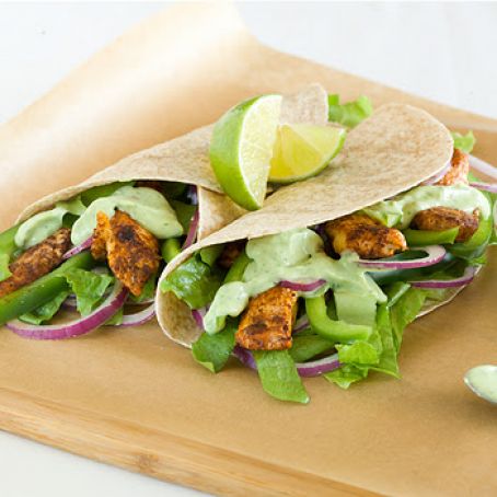 CHILE CHICKEN TACOS