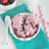 Cherry Chocolate Chip Ice Cream