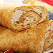 Chicken and Slaw Wraps