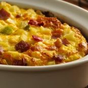 Biscuit Ham and Potato Bake