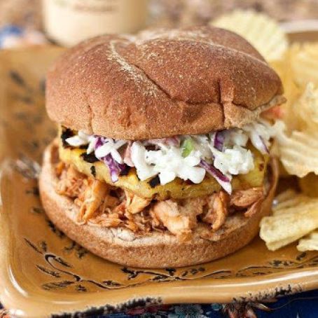 Hawaiian BBQ Chicken Sandwich