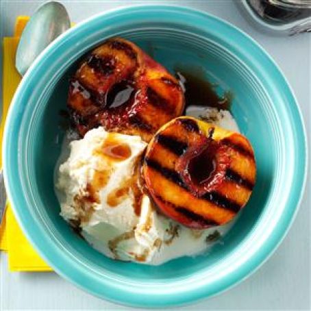 Grilled Honey Balsamic-Glazed Fruit Recipe