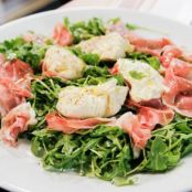 Arugula With Proscuitto And Burrata
