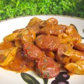 Cheesy Smoked Sausage Skillet | Plain Chicken