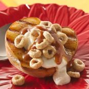 Cinnamony Stuffed Grilled Peaches