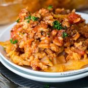 UNSTUFFED CABBAGE CASSEROLE