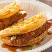 Chicken 'n Waffle Tacos