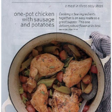 Chicken - One Pot Chicken w/ Sausage and Potatoes