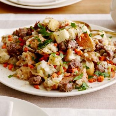 Slow-Cooker Sausage Stuffing