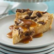 Impossibly Easy Toffee Bar Cheesecake