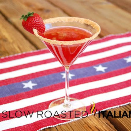 Strawberry Shortcake Martini